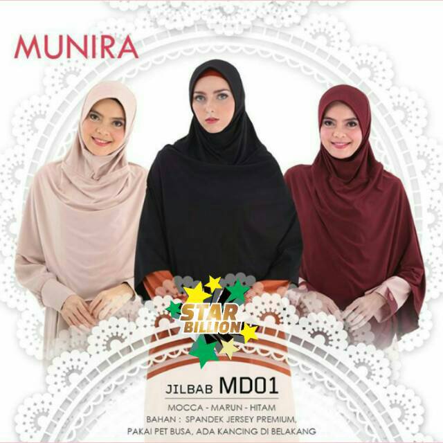 Bergo Syari Munira MD01