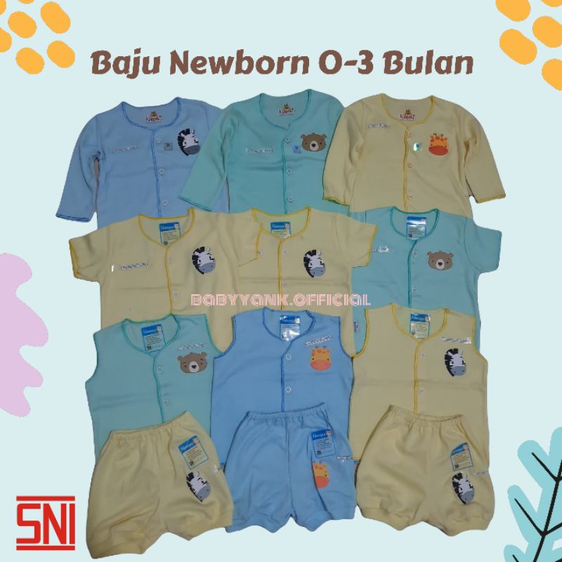 ♥BabyYank♥ Perlengkapan Baju Bayi Setelan Baju Anak Newborn - Baju Bayi Baru Lahir