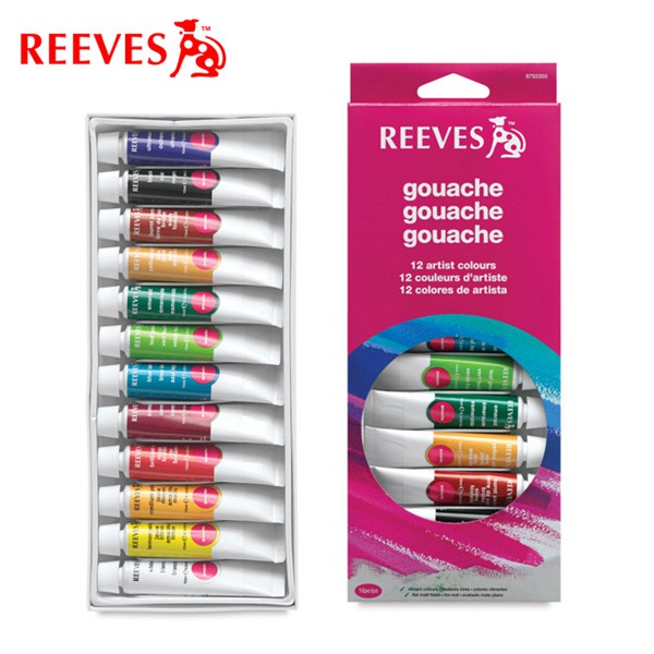 

Reeves 12 Gouache Set