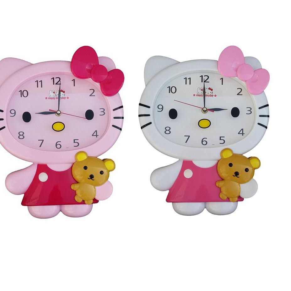 Langsung Atc Jam Dinding Kepala Karakter Doraemon Hello Kitty Keropi Wall Clock Kode Ay Shopee Indonesia