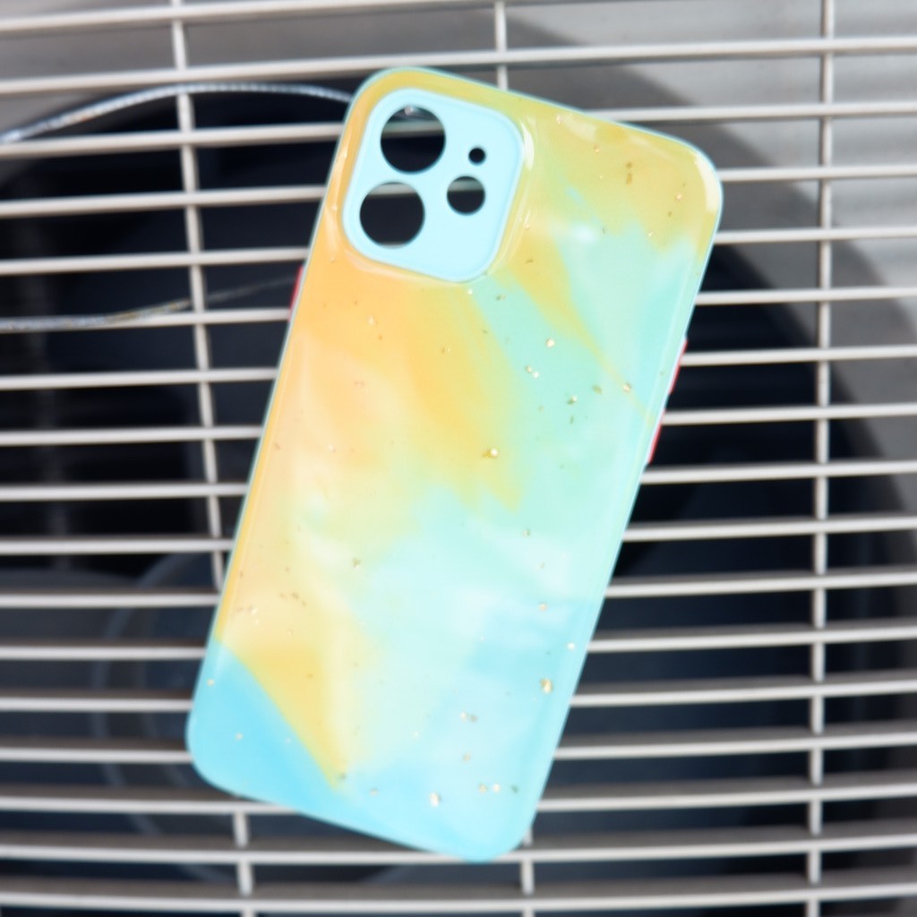 Iphone 12 PRO softcase Color full case  cover camera warna warni silikon soft Coral batu