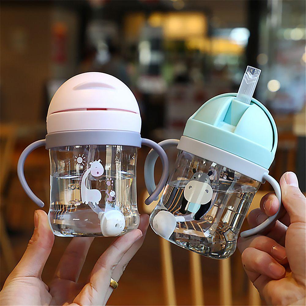 Chookyy Sippy Cups Botol Air Food Grade 250ML Handle Gelas Makan