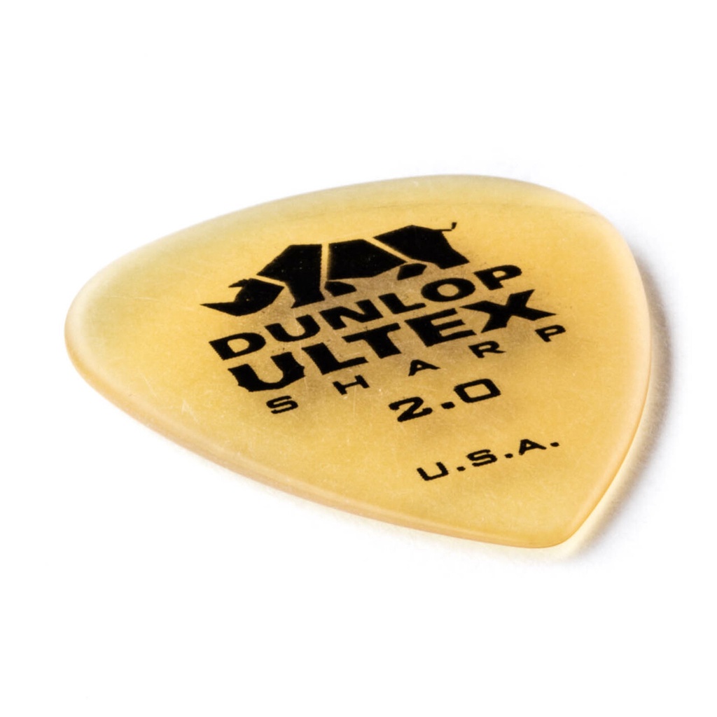 Jual Jim Dunlop 433-200 Ultex Sharp 2.0 mm Pick Gitar | Shopee Indonesia