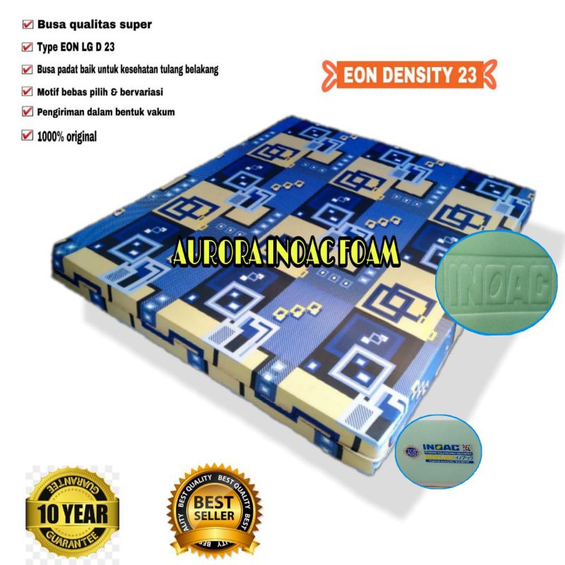Kasur INOAC EON DENSITY 23 Ukuran 200x180x15 Original