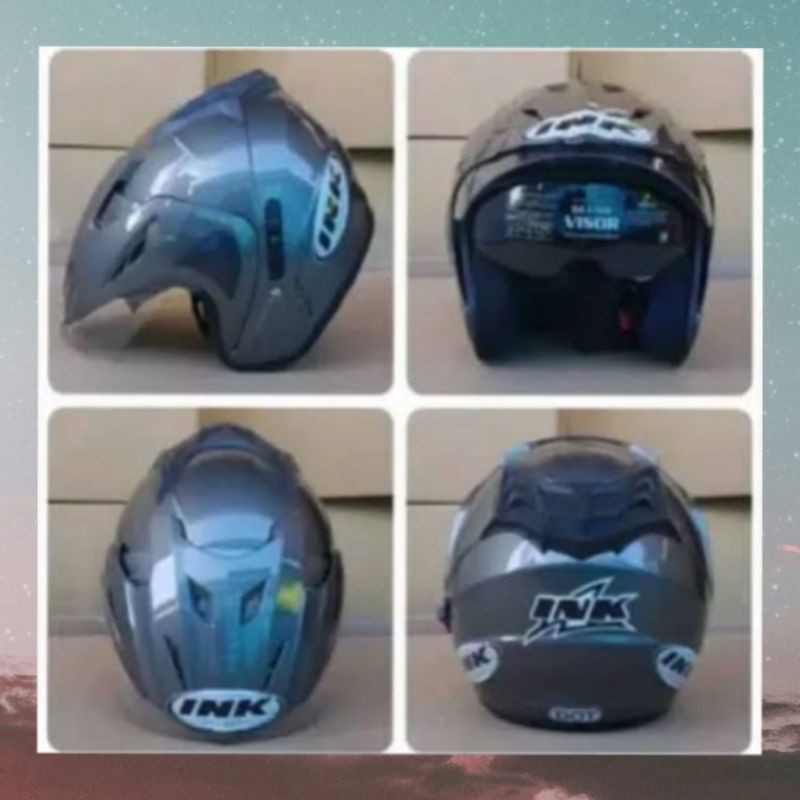 Helm Ink Grade Ori JP 8 Double Visor