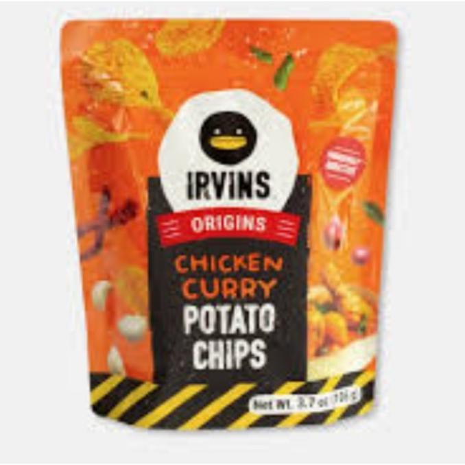 

IRVINS CHICKEN CURRY POTATO CHIPS