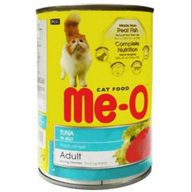 Meo kaleng 400gr makanan basah kucing meo