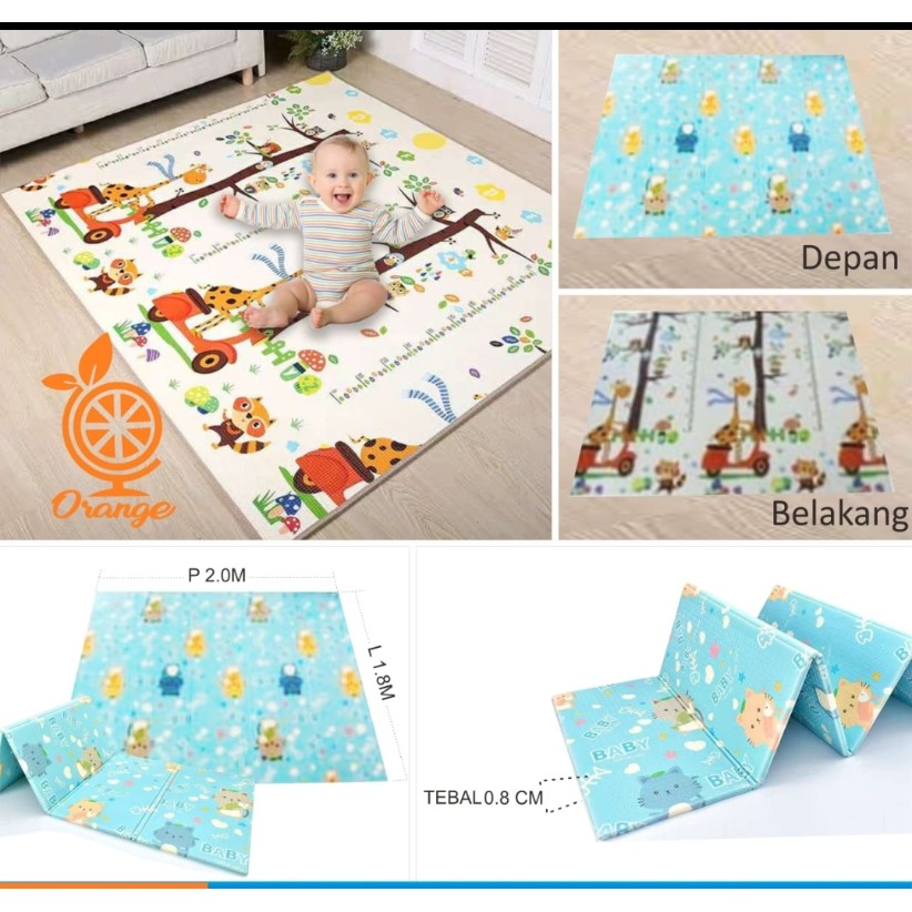PLAYMAT KARPET KOREA 180X200