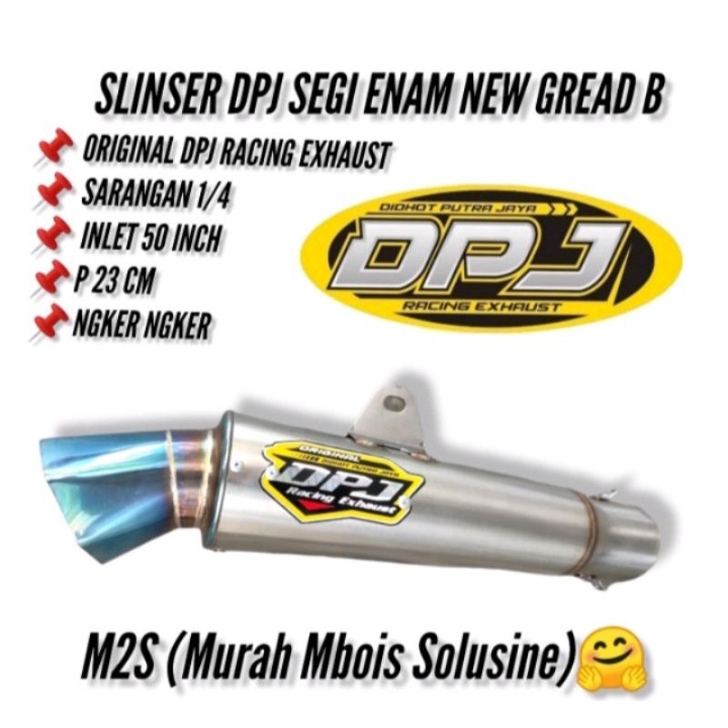 slinser DPJ ORIGINAL model segi enam bluemon