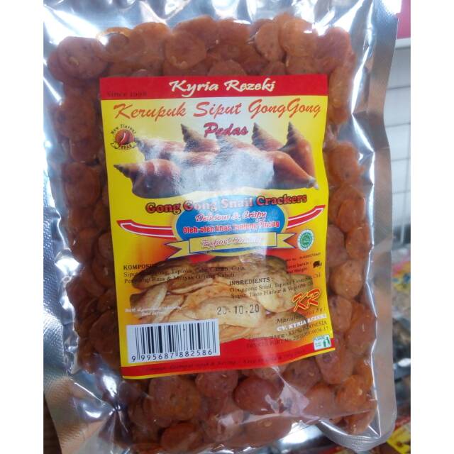 

KRUPUK GONG GONG Mentah