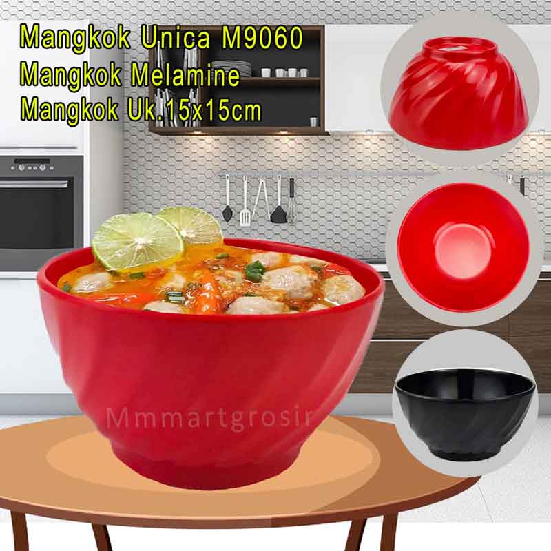 Mangkok Unica M9060 / Mangkok Serbaguna / Mangkok Melamine / Uk.15x15cm