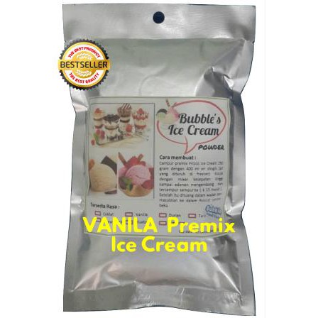 

FRIZCO VANILLA Ice Cream powder 250gr Bubuk es krim Vanila vanili frisco