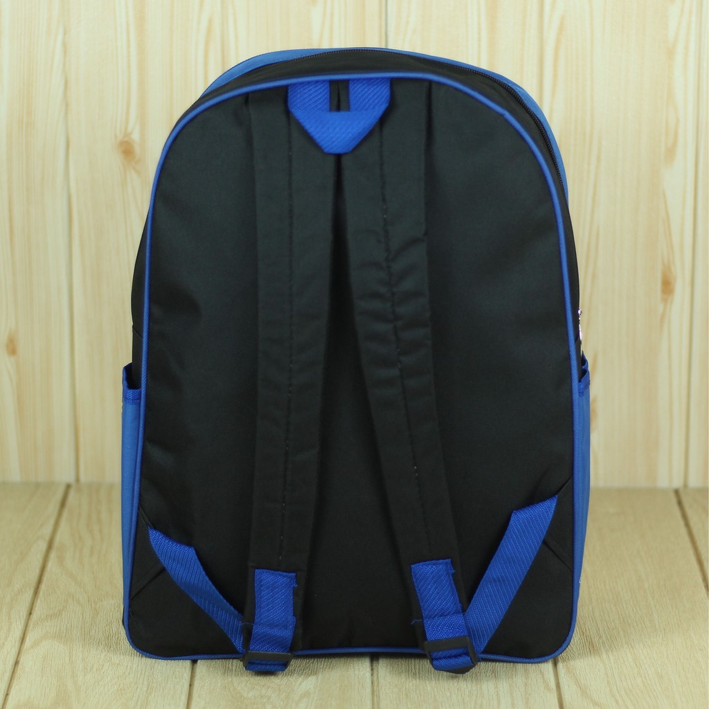 Tas Gendong Anak Sekolah Motif Naruto Biru Ransel Anak Laki Laki Keren Bahan Polyester Tebal Kuat