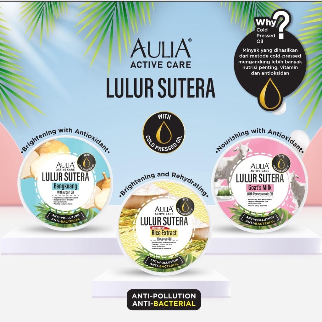 Aulia Lulur Sutera 250gr