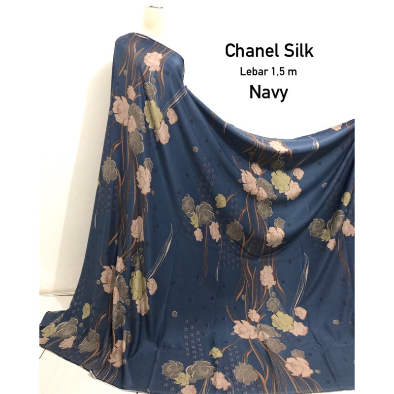 kain chanel silk referensi kamima