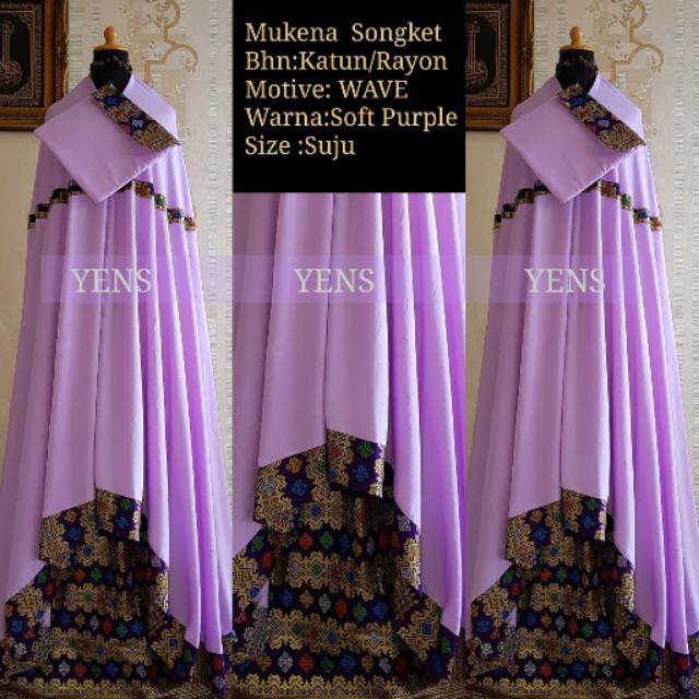 Mukena Bali songket Salsabila