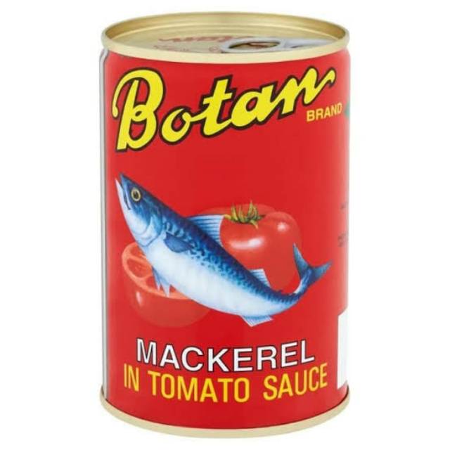 

Sarden Botan Mackarel Kaleng / Sarden Botan Besar - 425 Gr