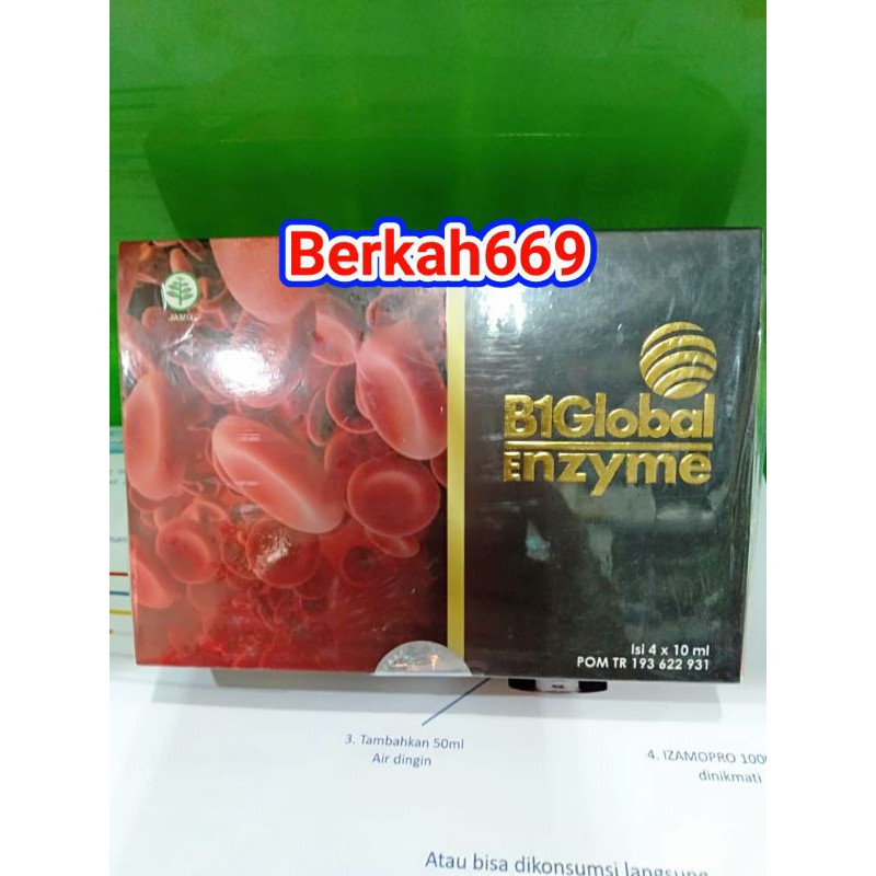 

BIGLUBAL ENZYME/B1GLUBAL ENZYME ISI 4 BOTOL