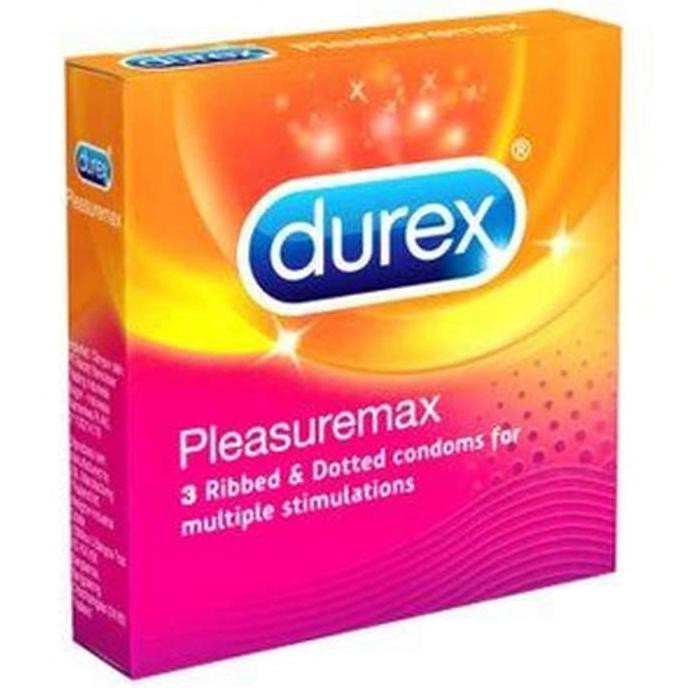 Kondom Durex Pleasuremax 3 Buah Kontrasepsi Kb Kesehatan Pria Wanita
