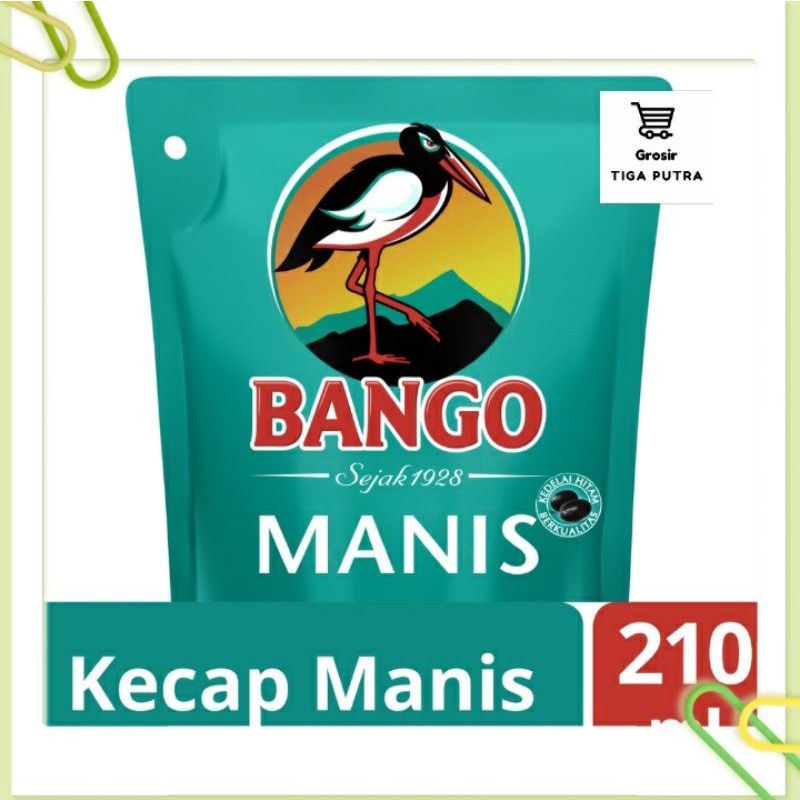 

Bango Kecap Manis Kemasan Pouch (Ukuran 210 mL)