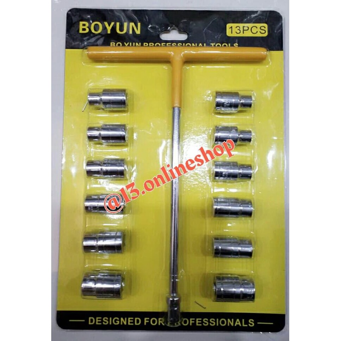 Kunci Shock / Kunci Sok T 8 , 9 , 10 , 11 ,12 , 13 , 14 , 15 , 16 , 17 , 18 , 19 Mm