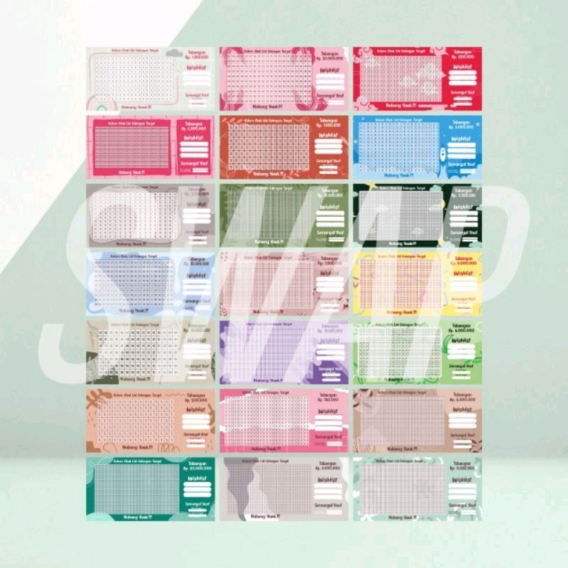 CELENGAN TARGET MURAH CELENGAN VIRAL CELENGAN TIKTOK TABUNGAN BUKA TUTUP LABEL CELENGAN TULISAN CELE