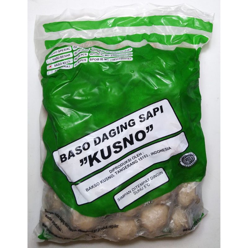 

Kusno Bakso kecil 1000g