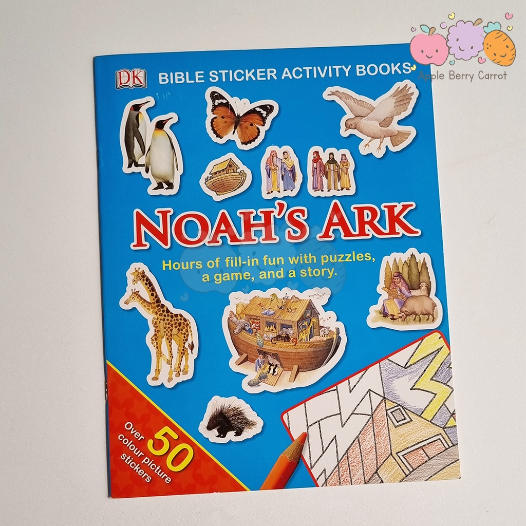 NOAH'S ARK BIBLE STICKER ACTIVITY BOOK DK