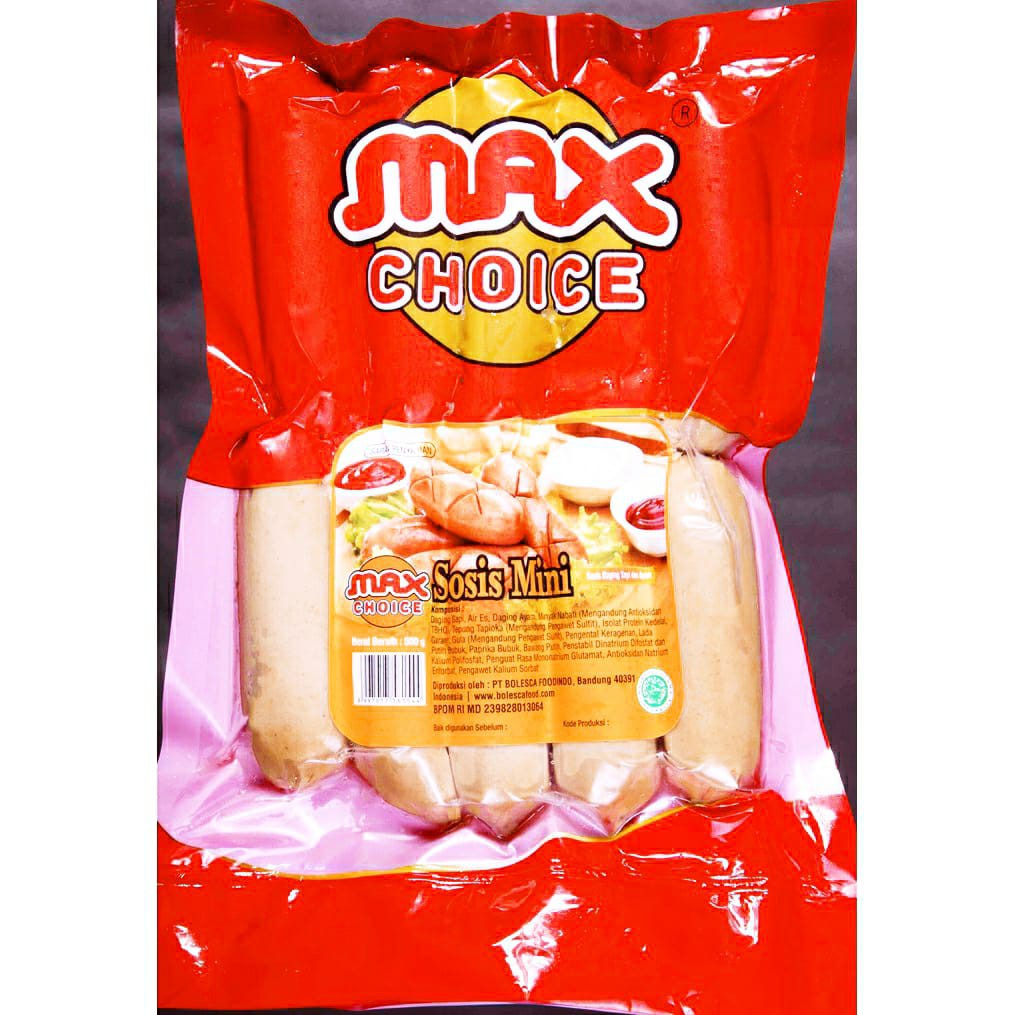 

Max Choice Mini Original isi 10 500 Gram