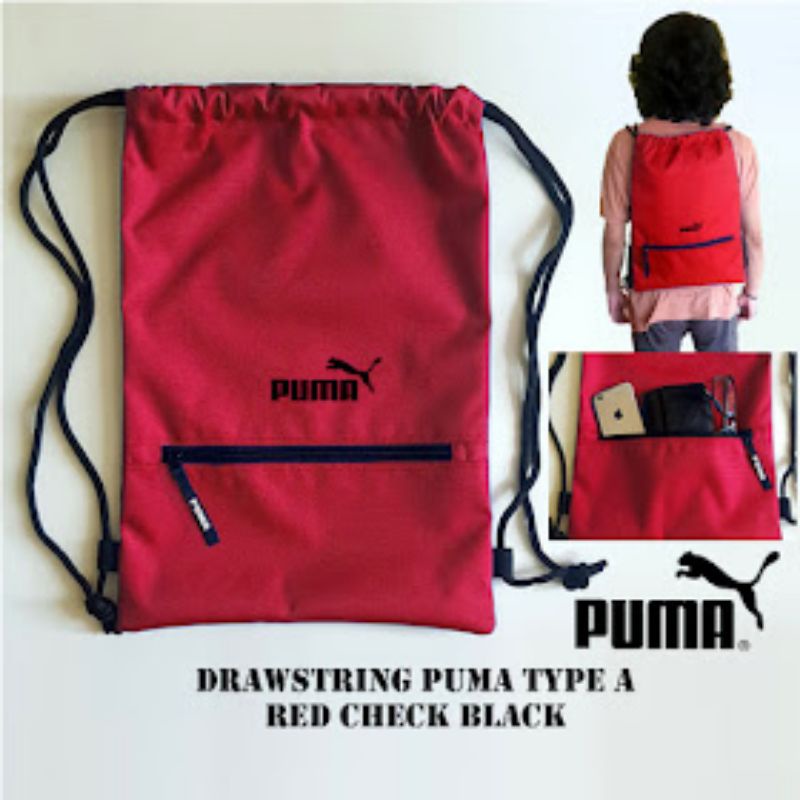 TAS SERUT - PUMA DRAWSTRING - TAS BASKET - TAS OLAHRAGA