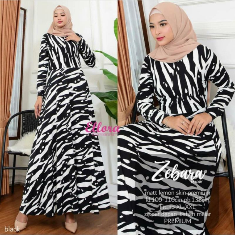 ZEBARA Maxy - Gamis Lemon Skin Premium Busui / R.12 - 035-5391