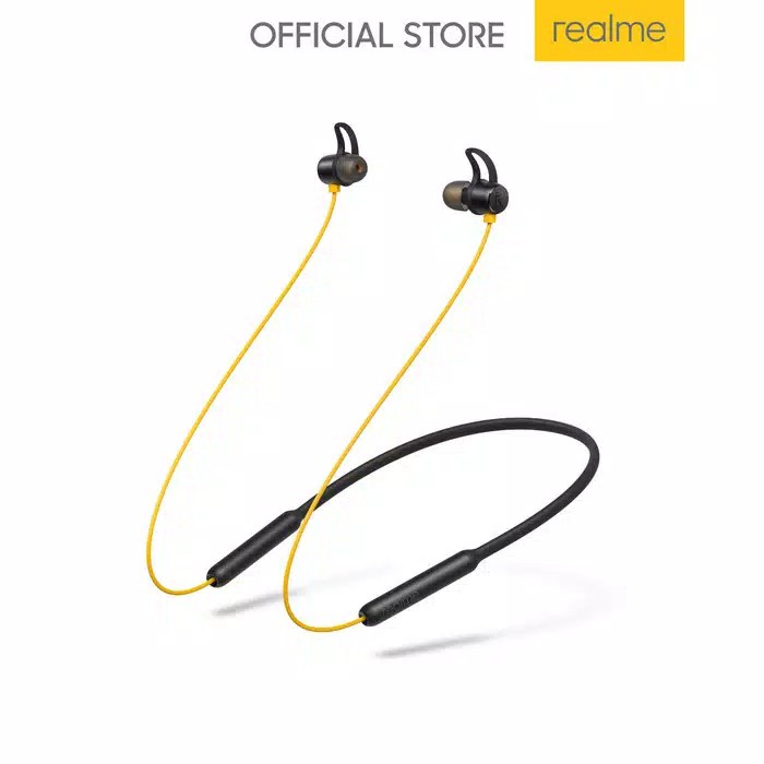Realme Buds Wireless Original - RMA108 Neckband Bluetooth Earphone Headset Sport