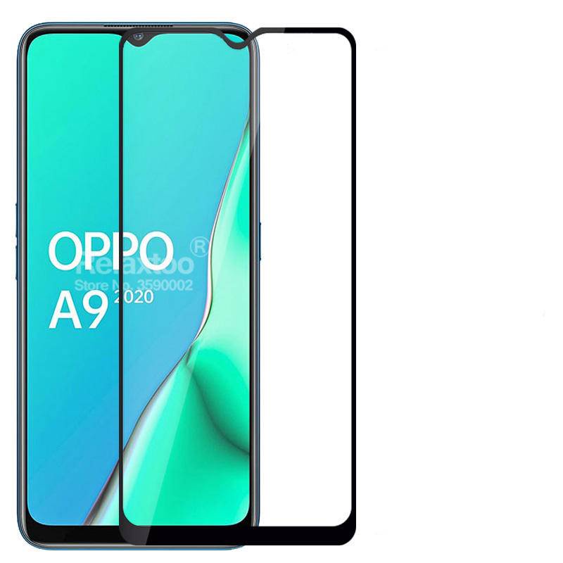 Tempered Glass Pelindung Layar OPPO A16 A95 A94 A93 A92 A12 A12E A5S A3S F9 F7 F5 A59 A37 A71 A5 A9 A15 A31 HD