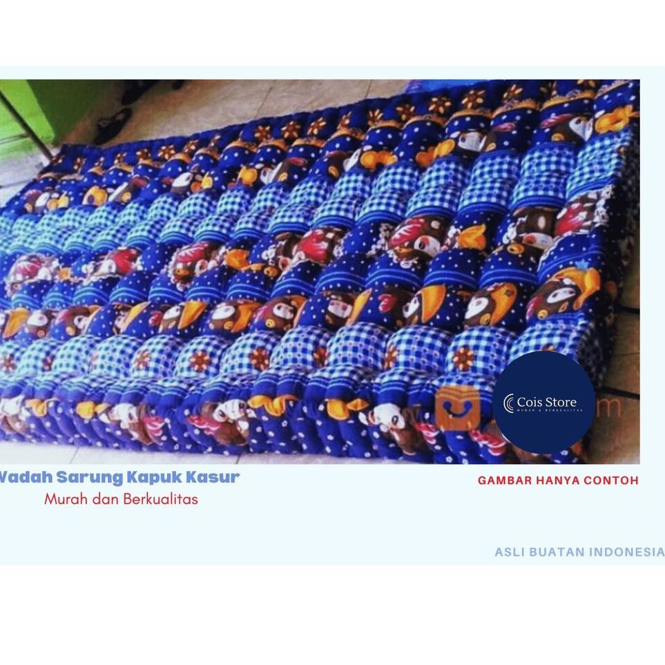 Terbaik.. URUNG KASUR KAPUK MOTIF BUNGA SARUNG KASUR ISI KAPUK KULIT KASUR KAPUK