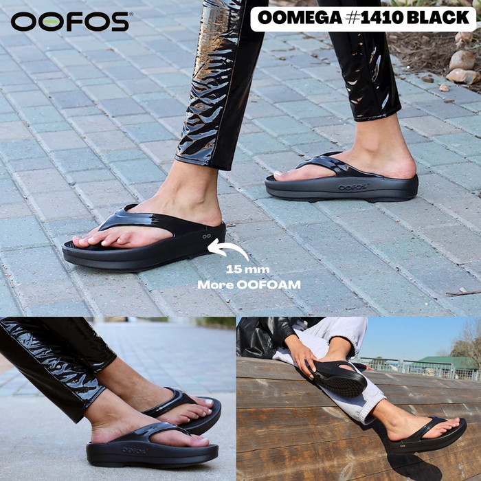 Oofos Women Sandal OOMEGA #1410 Thong