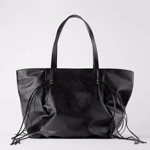 Tas zara tote bag black