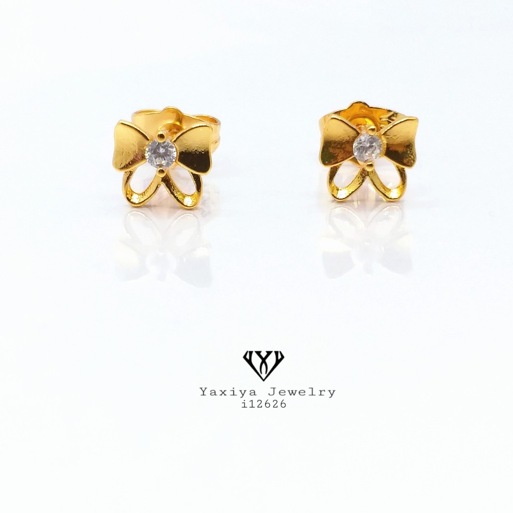

Anting Tusuk Emas Permata Perhiasan Imitasi Yaxiya Jewelry 255