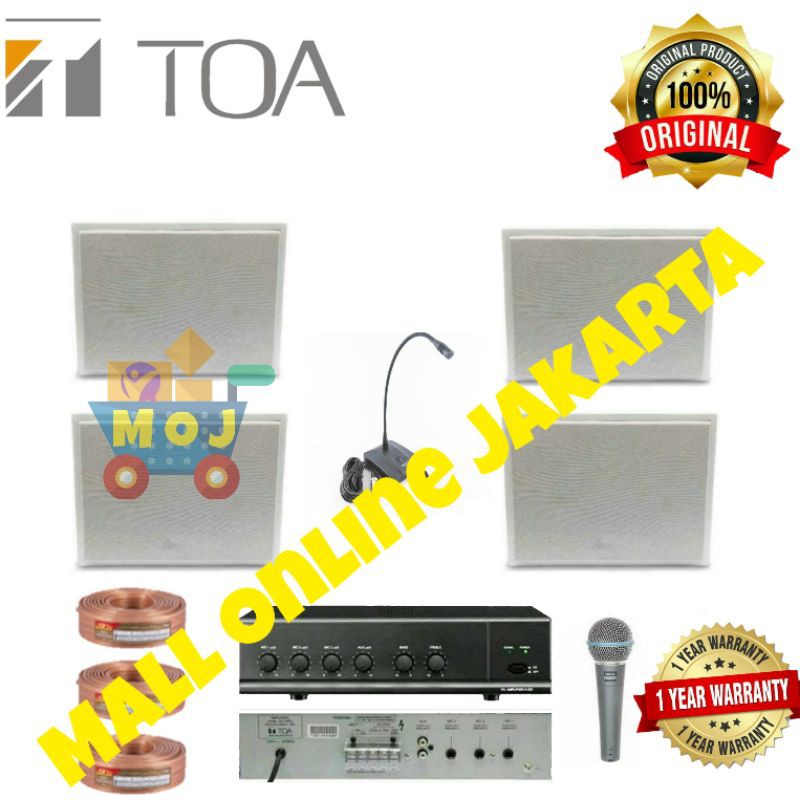 Paket toa sound system ruangan indoor original