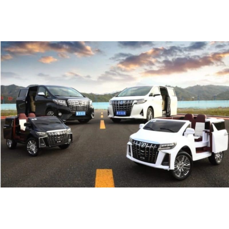 MAINAN ANAK MOBIL AKI ALPHARD BAN KARET