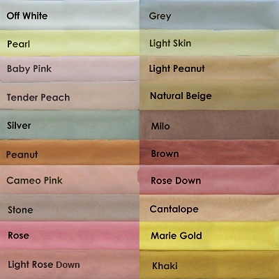 Kain Soft Tulle Chart 1  -  Kain Soft Tile  / Kain Soft Mesh / Kain Tule (Per 0,5 Meter)-2