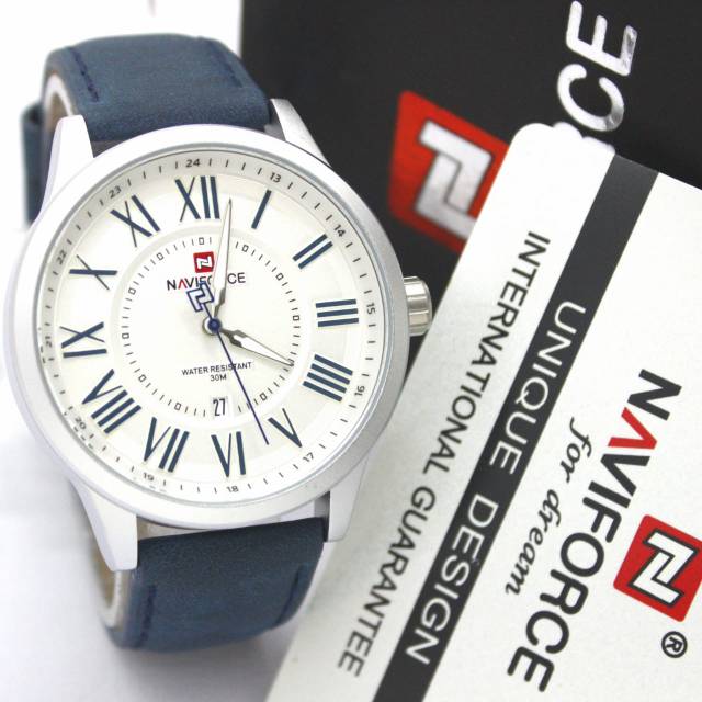 Premium (RRW) GROSERBA GROSIR Jam Tangan Pria Naviforce 9126 Original Water Resist Distributor