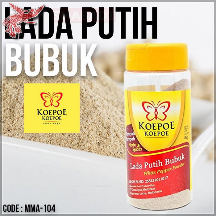 

COD - Lada Putih Bubuk Koepoe Koepoe 85g - MMA-104 (lada besar) - FCO