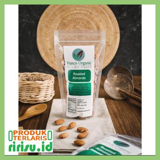 

8Tuf78F7- Roasted Almond / Almond Panggang 500Gram ( Francis Organic ) - Tawar 7Ti7Tgjtu-