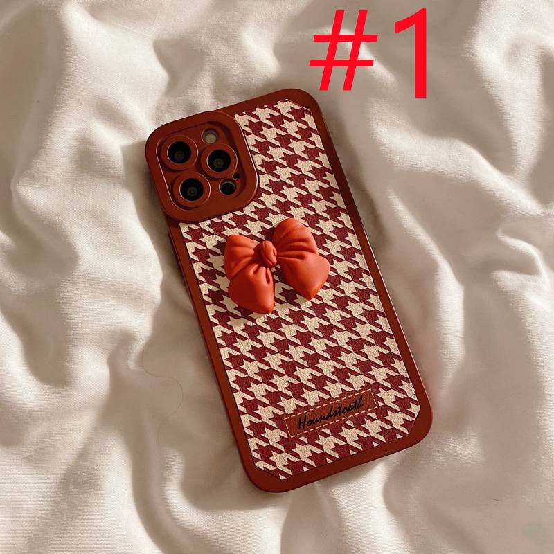 Angel Eyes Red Point Bowknot Soft Case iP iPhone 7 8 14 + Plus X XR SE 2020 XS Max 11 12 13 Pro Max Casing Xiaomi Redmi Note 8 Pro