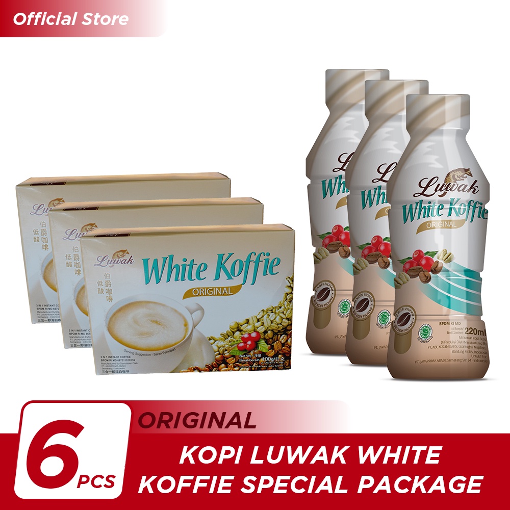 

Kopi Luwak White Koffie Special Package
