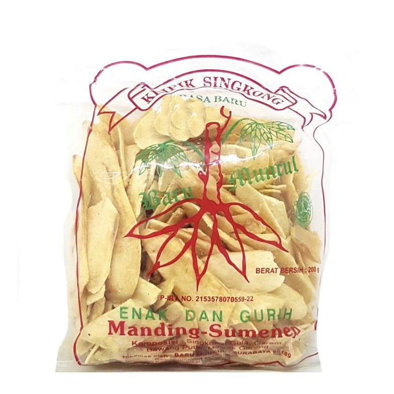 

KRIPIK SINGKONG Baru Muncul 200gr - Original / Pedas