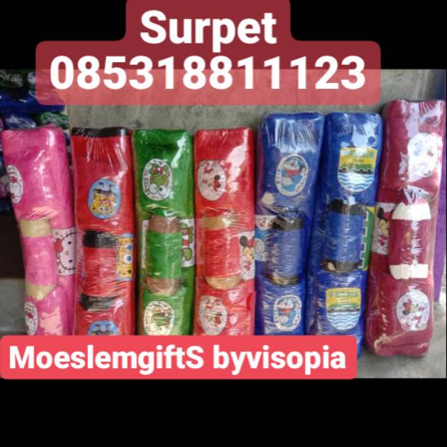 Kasur surpet busa/kapuk karakter/polos