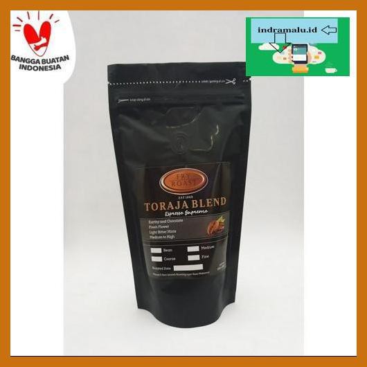 

Tytr7S6- Kopi Toraja Blend Supremo 250 Gram ( Arabika & Robusta) Biji/Bubuk - Biji Re7Rti8-