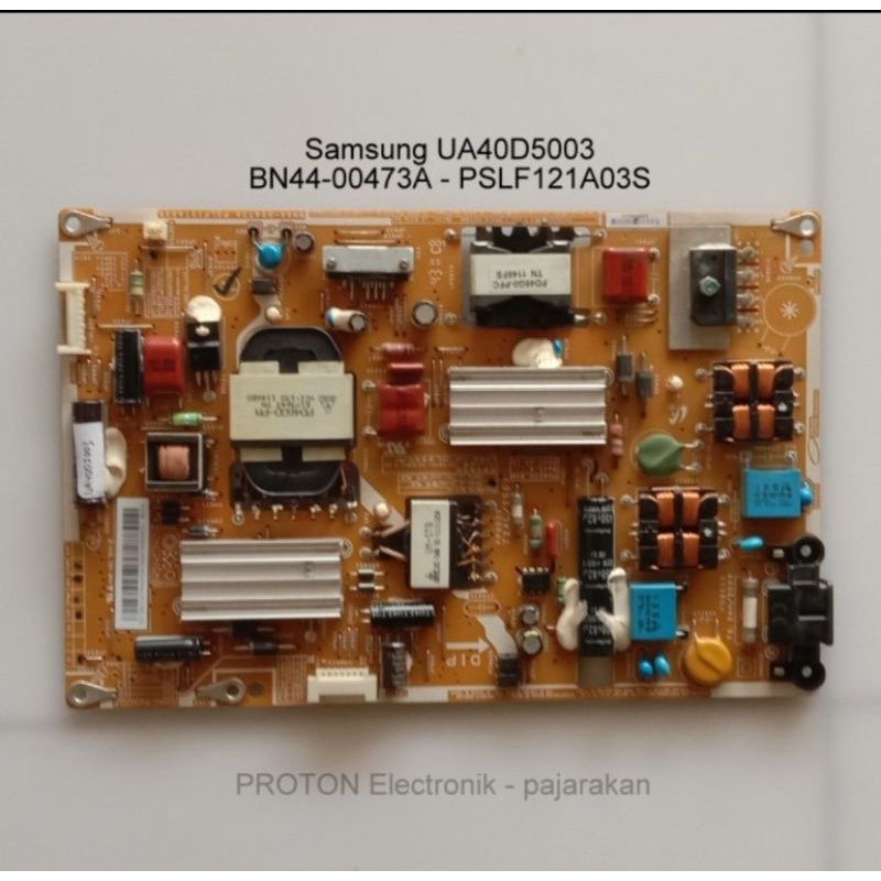 PSU - POWER SUPPLY TV LED SAMSUNG UA 40D5003AR - 40D5003