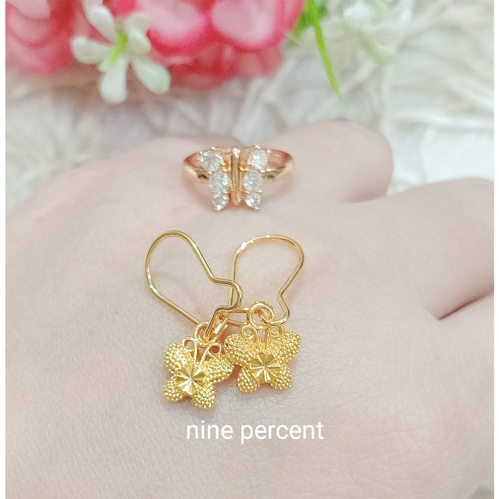 SET PERHIASAN ANAK LILLTLE PONI KALUNG DAN ANTING